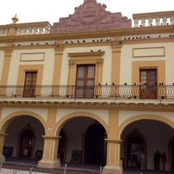 Museo Metropolitano de la Ciudad de Monterrey - Fachada original que da a la plaza Hidalgo