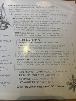 Menu photo 4 Bodega Henriette Toronto, ON