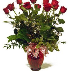 Twigs - Classic Valentine Red Roses