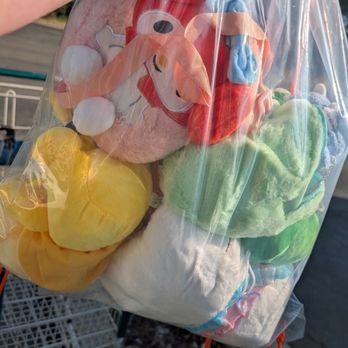 Claw Crushers - My haul at the end, they give you a drawstring backpack to carry your toys - Arcades Near Me - Richmond, California Claw Crushers - My haul at the end, they give you a drawstring backpack to carry your toys - Arcades Near Me - Richmond, California