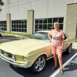 Music by Debra - Lady DJ providing specialized music for a car show. Fun! My favorite DJ gig.