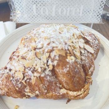 La Forêt - Almond croissant - Coffee & Tea Near Me - Burnaby, British Columbia