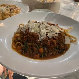 Fettuccine Bolognese Fettuccine Bolognese