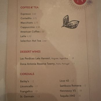 Novecento - Menu - Argentine Near Me - Doral, Florida