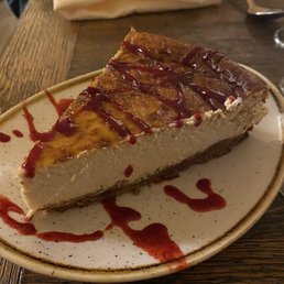 Cheese cake for dessert. Yum Cheese cake for dessert. Yum