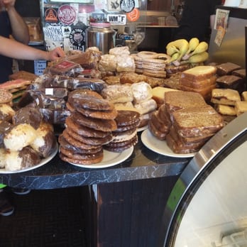 Simple Pleasures Cafe - So many baked goods - Bagels Near Me - San Francisco, California