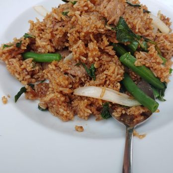 Thai Express - Basil Fried Rice with beef - Thai Near Me - Gaithersburg, Maryland Thai Express - Basil Fried Rice with beef - Thai Near Me - Gaithersburg, Maryland