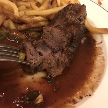 L'Alsace - Well done steak when I asked for medium??? - Brasseries Near Me - Paris, 75