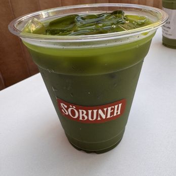 Sobuneh - Matcha Americano - Coffee & Tea Near Me - West Hollywood, California