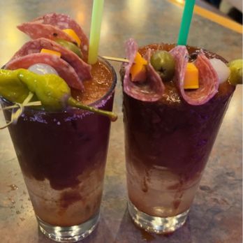 Batter Up - Bloody Mary with mini charcuterie skewer - Breakfast & Brunch Near Me - Portland, Oregon Batter Up - Bloody Mary with mini charcuterie skewer - Breakfast & Brunch Near Me - Portland, Oregon