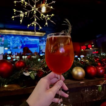 Clark’s Restaurant - Winter Aperol spritz - Chicken Shop Near Me - Pittsburgh, Pennsylvania