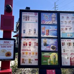 Scooter's Coffee - Drive Thru Menu