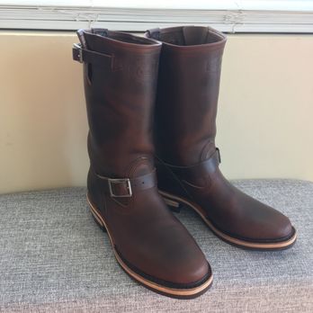 West Coast Shoe Co - Wesco 11" brown Chromexcel engineer boots - Shoe Stores Near Me - Scappoose, Oregon