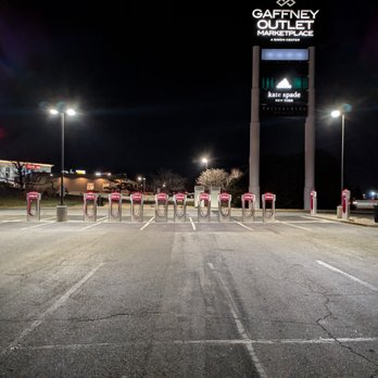 Tesla Supercharger - Tesla Supercharger at the Factory Outlets, Gaffney - EV Charging Stations Near Me - Gaffney, South Carolina Tesla Supercharger - Tesla Supercharger at the Factory Outlets, Gaffney - EV Charging Stations Near Me - Gaffney, South Carolina