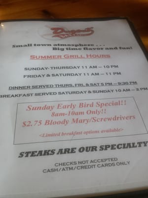 Menu photo 7 The Dugout Bar & Grill Bethel, MN Menu photo 7 The Dugout Bar & Grill Bethel, MN