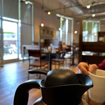 First Watch - a coffee pot sitting on a table - Breakfast & Brunch Near Me - Clemmons, North Carolina