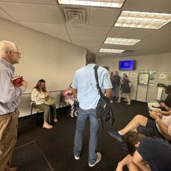 Quest Diagnostics - No a/c, huge lines, no staff to help, this place is an absolute DISASTER!