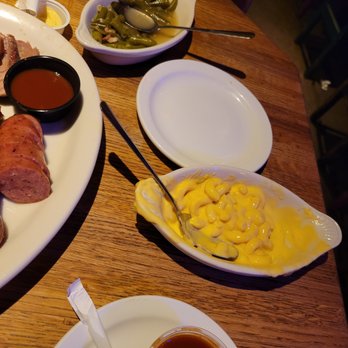 The County Line - Beans(green beans) and Mac & Cheese - Barbeque Near Me - San Antonio, Texas The County Line - Beans(green beans) and Mac & Cheese - Barbeque Near Me - San Antonio, Texas