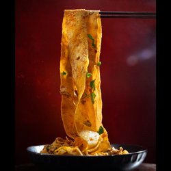 The Handpulled Noodle - Hand pulled ribbon noodles