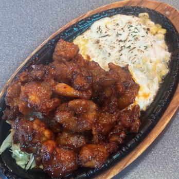 Rice Junky - Corn cheese + spicy chicken pandish - Pubs Near Me - Santa Clara, California