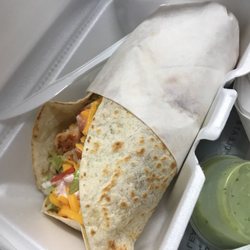 La Perla Mexicana - Shrimp burrito
