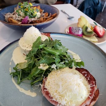 OEB Breakfast - Bridgeland - Rabbit Benny and confit de canard poutine - Breakfast & Brunch Near Me - Calgary, Alberta OEB Breakfast - Bridgeland - Rabbit Benny and confit de canard poutine - Breakfast & Brunch Near Me - Calgary, Alberta