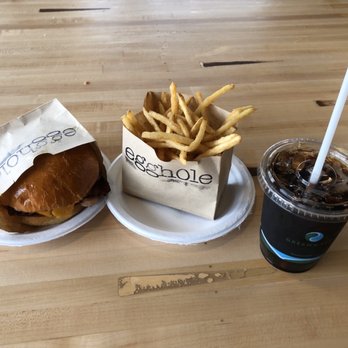 Egghole - Bacon Egg & Cheese, Skinny Fries & Cold Brew - Breakfast & Brunch Near Me - Kent, Washington