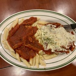 Paisano's Italian Restaurant and Pizzeria - Feel Veal Parmigiana with Pasta