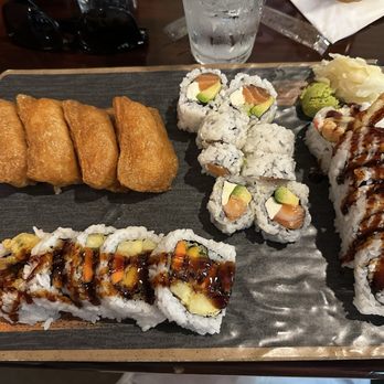 Izumi Japanese Restaurant - Assorted sushi rolls and inarizushi - Sushi Bars Near Me - Eugene, Oregon Izumi Japanese Restaurant - Assorted sushi rolls and inarizushi - Sushi Bars Near Me - Eugene, Oregon