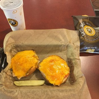 Einstein Bros. Bagels - Turkey cheese melt ... Yummy - Bagels Near Me - Grosse Pointe Woods, Michigan