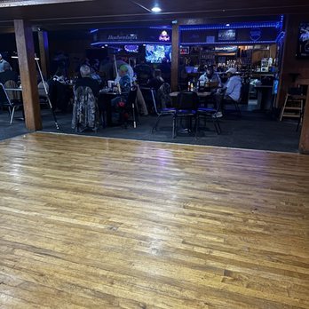 The River House - More tables to sit and. eat the dance floor along with the bar in the background - Music Venues Near Me - Gladwin, Michigan The River House - More tables to sit and. eat the dance floor along with the bar in the background - Music Venues Near Me - Gladwin, Michigan