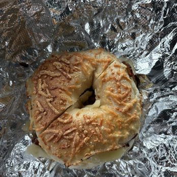 New Garden Bagel - Asiago bagel bacon egg and cheese - Bagels Near Me - Greensboro, North Carolina New Garden Bagel - Asiago bagel bacon egg and cheese - Bagels Near Me - Greensboro, North Carolina