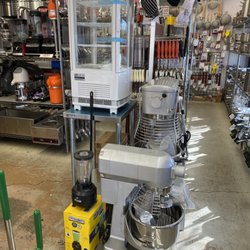 Metro Restaurant Supply - Mixers, blenders and glass door refrigerator