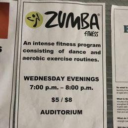Zumba class