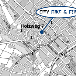 City Bike & Fun - Im Herz von Oberursel - im Holzweg - befindet sich das Geschäft
