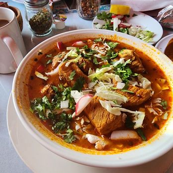 The Original Alfredos - other pic of posole! well cooked, the meat melts in your mouth! - Breakfast & Brunch Near Me - Lomita, California