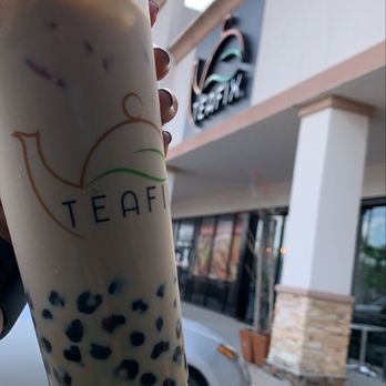TeaFix - Roasted oolong milk tea - Coffee & Tea Near Me - Houston, Texas