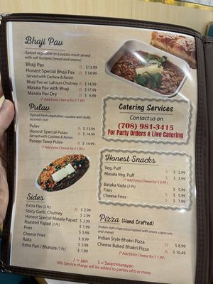 Menu photo 1 Honest Orland Park, IL Menu photo 1 Honest Orland Park, IL