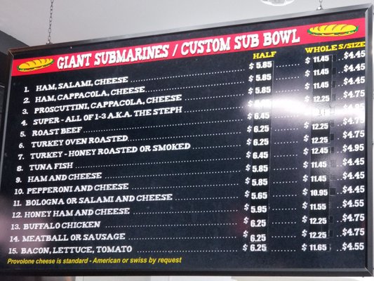 Menu photo 5 Subcentral Edison, NJ