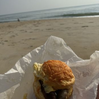 Biscuits N' Porn - The best environment to enjoy a cheese biscuit with link sausage, egg and more cheese.  Hey! It's vacation! - Gas Stations Near Me - Nags Head, North Carolina