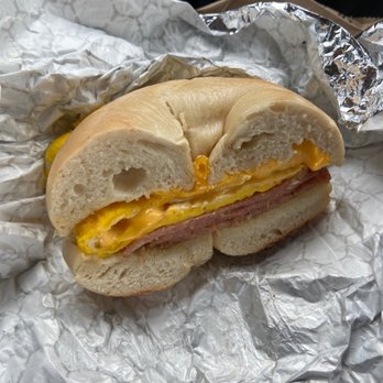 The Bagelry - I was going to take a picture of the whole sandwich, but after the 1st bite I didn't want to stop. - Bagels Near Me - Cedar Knolls, New Jersey The Bagelry - I was going to take a picture of the whole sandwich, but after the 1st bite I didn't want to stop. - Bagels Near Me - Cedar Knolls, New Jersey