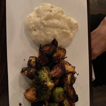 Cuvee 30A - Oven Roasted Brussels Sprouts n Burrata Mashed Potatoes - New American Near Me - Inlet Beach, Florida Cuvee 30A - Oven Roasted Brussels Sprouts n Burrata Mashed Potatoes - New American Near Me - Inlet Beach, Florida