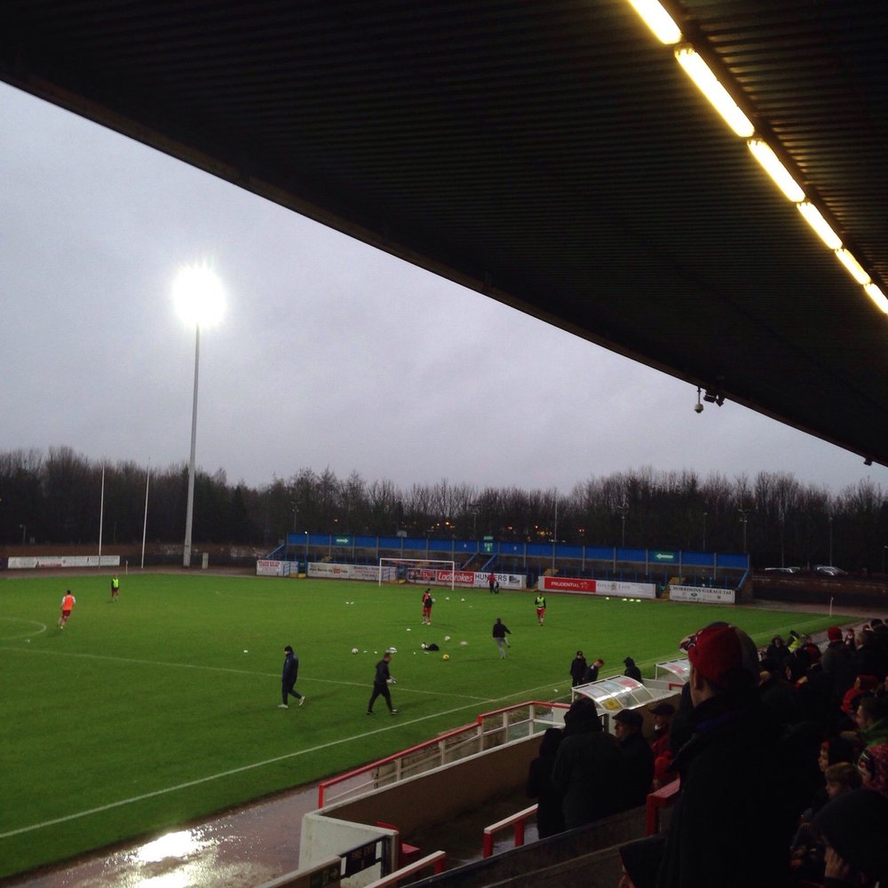 Stirling Albion FC - View from home end - Sports Clubs Near Me - Stirling, STG
