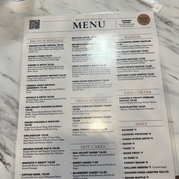 Brunch House - Menu - Breakfast & Brunch Near Me - Phoenix, Arizona