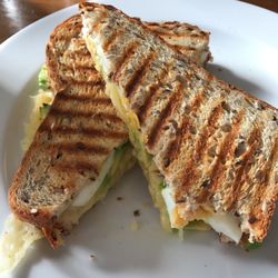 Highstone Brew - Egg, avocado and cheese breakfast sandwich