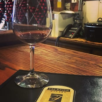 Falkner Winery - Enjoying a glass of wine - Wineries Near Me - Temecula, California