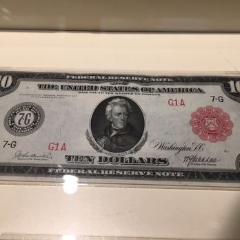 Money Museum - $10.00 Federal reserve note. Alexander Hamilton not there! - Museums Near Me - Chicago, Illinois