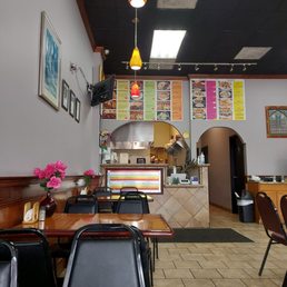 the interior of the restaurant the interior of the restaurant