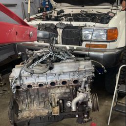 When the motor was first pulled out