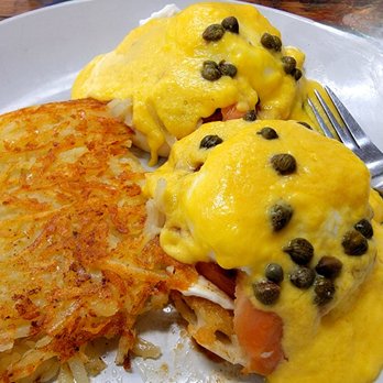 Lonestar 66 Cafe - Salmon Eggs Benedict - Breakfast & Brunch Near Me - Rockwall, Texas